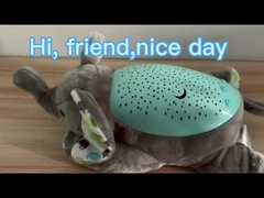 Animales rellenos con música para bebés OEM/ODM