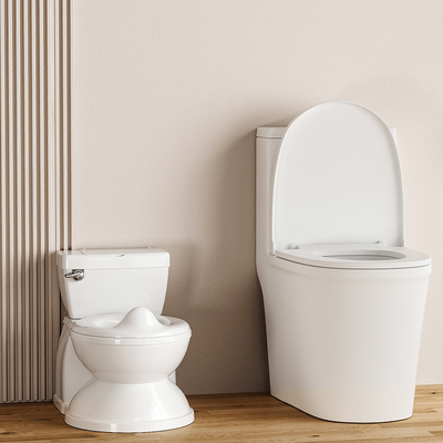 Entrenador de vagina de bebé blanco impreso con música Eco-friendly PP plástico EN-71 certificado logotipo personalizado