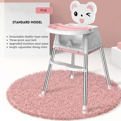 Silla de comedor para bebés suave y cómoda, tamaño ajustable 92*65*65cm para alimentar en el dormitorio