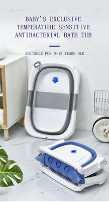 Baño de bebé plegable multifunción Seguridad para el hogar Plástico portátil