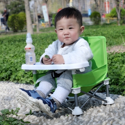 Silla de comedor exterior para niños pequeños de peso ligero Silla de apoyo personalizable