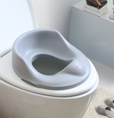 Sillones de baño para niños blandos Tipo de patrón sólido en gris/rosa/azul