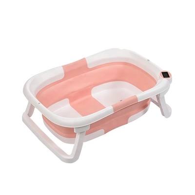 bañera para bebés no tóxica y duradera bañera para recién nacidos doble plegable para bebés