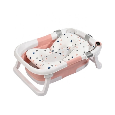 bañera para bebés no tóxica y duradera bañera para recién nacidos doble plegable para bebés