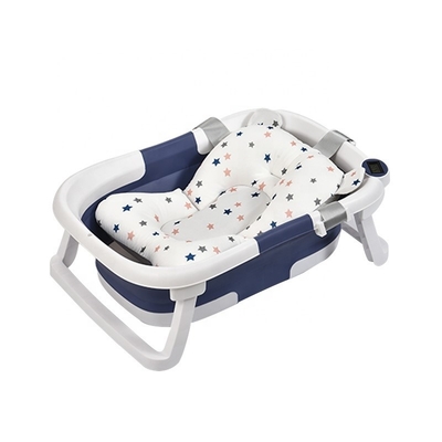 bañera para bebés no tóxica y duradera bañera para recién nacidos doble plegable para bebés
