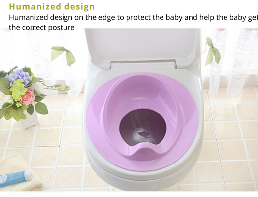 Asiento de baño para bebés de 1 a 7 años aceptable OEM Diseño humanizado