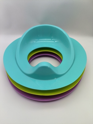 Asiento de baño de bebés de colores múltiples de moda acepta logotipo personalizado