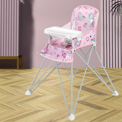 Silla plegable para bebés conveniente de plástico de PP Silla de alimentación para bebés OEM / ODM