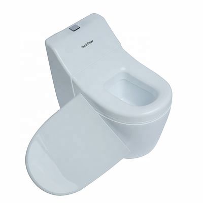 Silla de baño para bebés de plástico blanco con diseño de color puro Certificado EN71