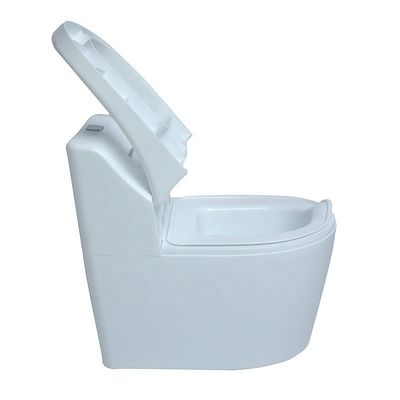 Silla de baño para bebés de plástico blanco con diseño de color puro Certificado EN71