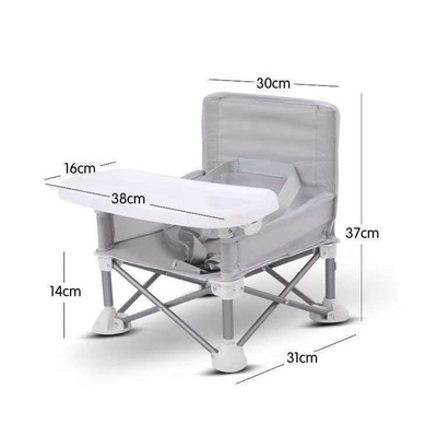 Certificado CPC Silla de comedor para bebés Silla de comedor plegable para niños pequeños para el hogar / viajes