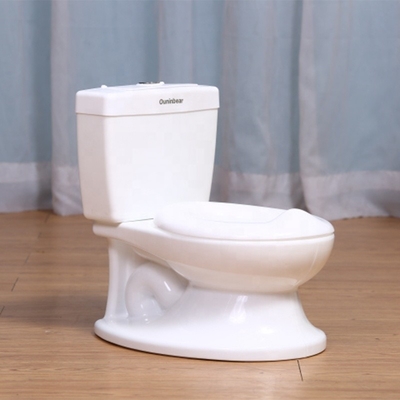 Baño de baño de color blanco Baño de baño de color puro Logotipo personalizado Entrenador de baño aceptado
