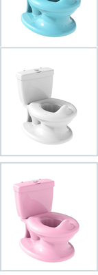 Toilet para bebés de color rosa con logotipo personalizado