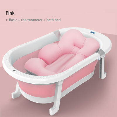Temómetro de bañera para bebés plegable de tamaño abierto de 79*21 cm incluido
