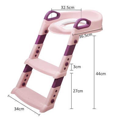 OEM ODM Cojín suave asiento de baño plegable con escalones marca OUNINBEAR