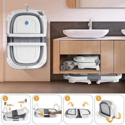 Baño para bebés recién nacidos contra moho Baños plegables 60.5*43*20.5cm