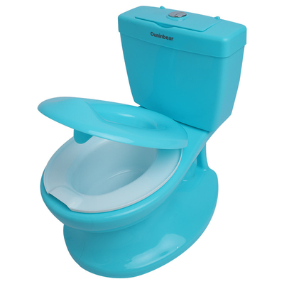 Baño ecológico azul rosa blanco para bebés con logotipo personalizado para un entrenamiento efectivo en el baño