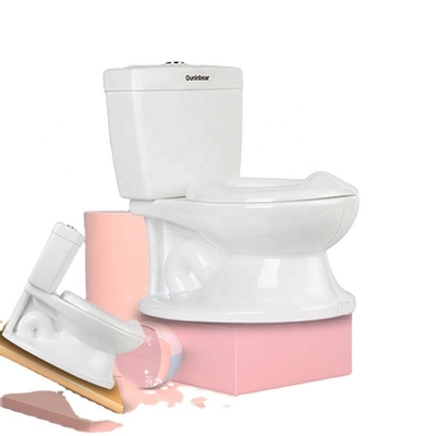 Imprimir patrón de baño de plástico blanco para bebés con prueba EN71
