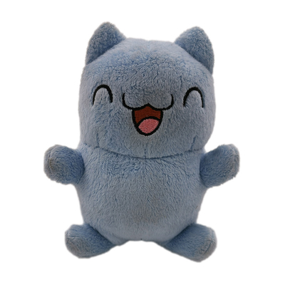 Logotipo de los clientes Mini Soft Wathet Cat Plush Toy Cartoon Plush Toy OEM/ODM