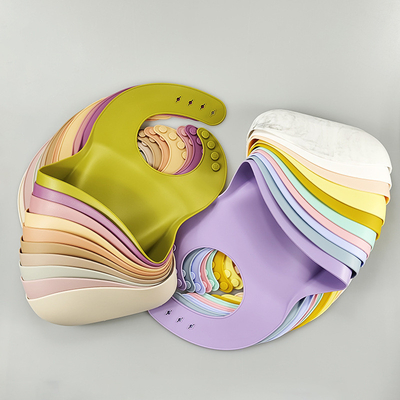 Bebés de silicona suave con captador de alimentos sin BPA 300 * 23cm