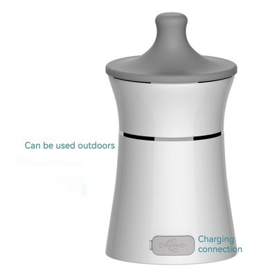 Calentador de biberón de viaje con diseño recargable USB y material libre de BPA
