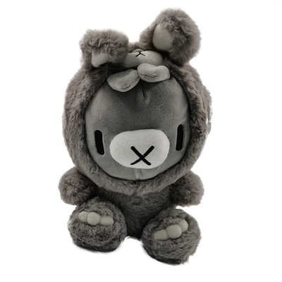 Altura 11cm-30cm Conejo gris pequeño juguete de peluche animales rellenos personalizados