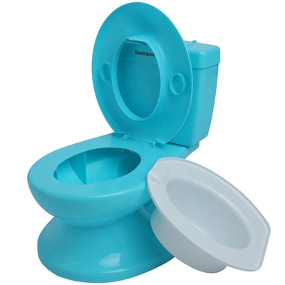 Baño ecológico azul rosa blanco para bebés con logotipo personalizado para un entrenamiento efectivo en el baño
