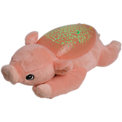 Ouninbear juguete de peluche para bebés amigable con la piel juguete de peluche de cerdo rosa para niños