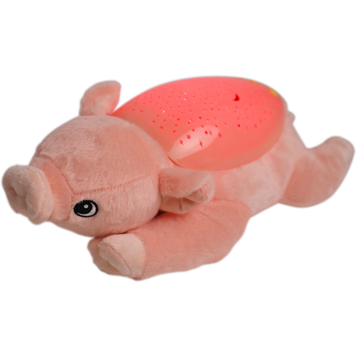 Ouninbear juguete de peluche para bebés amigable con la piel juguete de peluche de cerdo rosa para niños