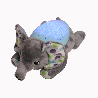 El diseño del elefante es el juguete de peluche para bebés, niños y niñas, el juguete de peluche para música, certificado ISO9001/EN71