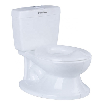 Baño de baño de color blanco Baño de baño de color puro Logotipo personalizado Entrenador de baño aceptado