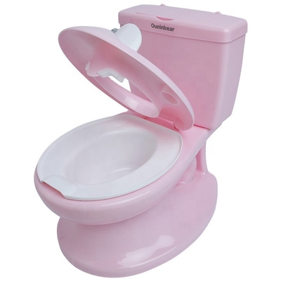Baño de bebé rosa y blanco con logotipo personalizado EN71 Certificado de diseño de color puro