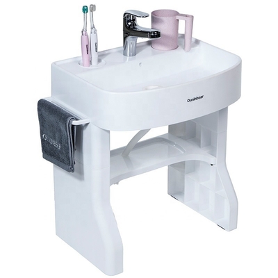 Diseño sencillo del soporte de lavadero para bebés