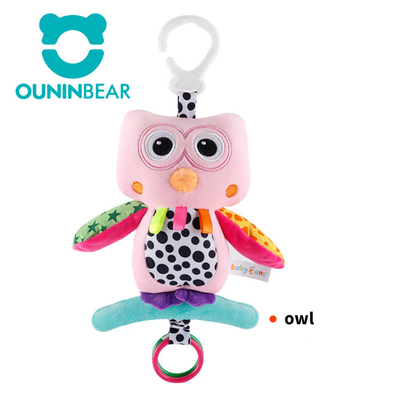 Unisex Niños Regalo Plush animales rellenos música hablando Plush juguete personalizar logotipo