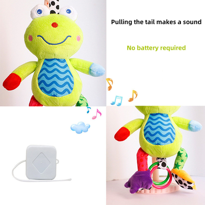 Unisex Niños Regalo Plush animales rellenos música hablando Plush juguete personalizar logotipo