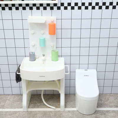 Cuenca de lavado para bebés de 2-4 años con batería y bomba eléctrica