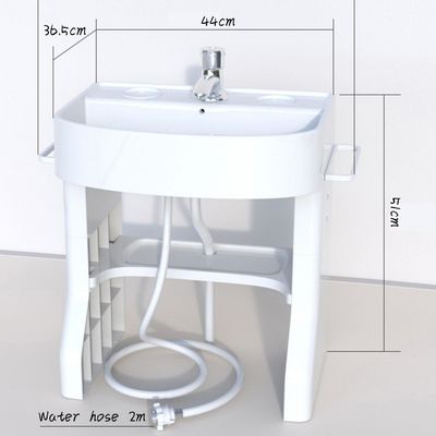 Cuenca de lavado de manos de plástico de pie personalizable Baño Mini Cuenca para niños