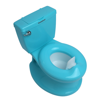 Bañera de plástico azul para niños Silla de baño con patrón de impresión para niños