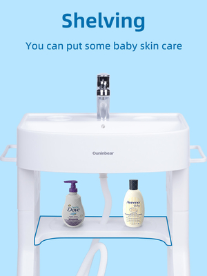 OEM / ODM Bañón de lavado para bebés con soporte para niños Lavabo de limpieza a mano Sanidad popular