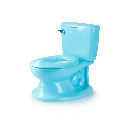 Toilet de entrenamiento para bebés de color rosa/blanco/azul con certificación EN-71