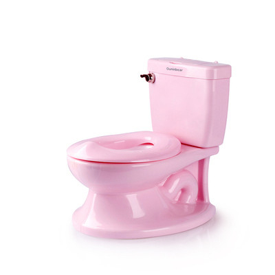Toilet de entrenamiento para bebés de color rosa/blanco/azul con certificación EN-71