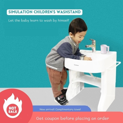 OEM ODM Baño de niños Lavabo portátil Lavadero de manos para niños pequeños