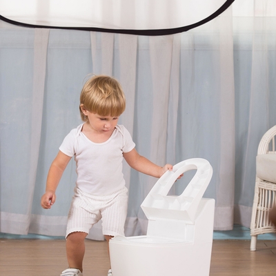 Color personalizado Eco-friendly Baby Potty Toilet con certificación EN-71 y personalización del logotipo