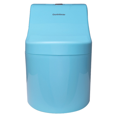 Sillón ecológico azul para bebés para entrenamiento de bebés EN-71 certificado acepta logotipo personalizado