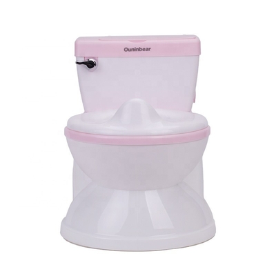 Sillón de baño de seguridad para bebés de PP Básico con logotipo de color personalizado EN71 Certificado.