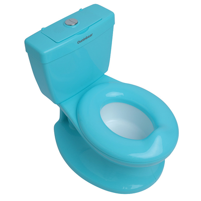 Baño de entrenamiento para bebés de baño de baño sólido de color rosa/blanco/azul con certificado de ensayo EN71