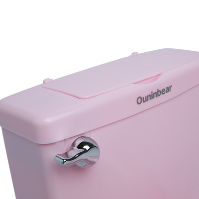 Toilet para bebé unisex con logotipo personalizado EN71 Prueba Patrón de impresión certificado Color rosa/azul/blanco