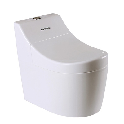 Cuna de baño de bebé blanco con entrenador de baño