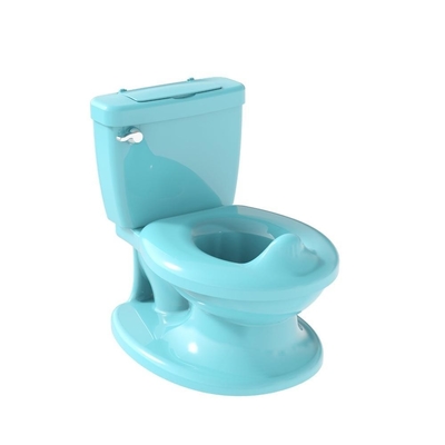 baño de baño infantil con sonido de descarga Blanco azul rosa diseño sólido
