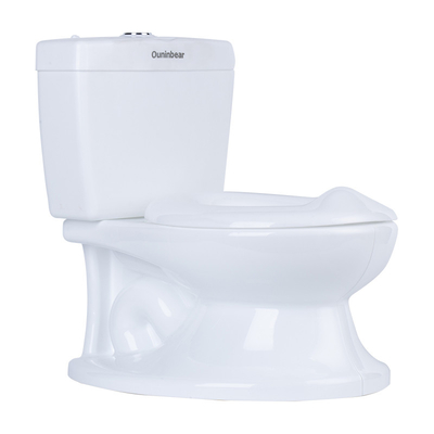 Sillón de baño de PP para bebé con diseño de logotipo personalizado EN-71 certificado ligero para niños